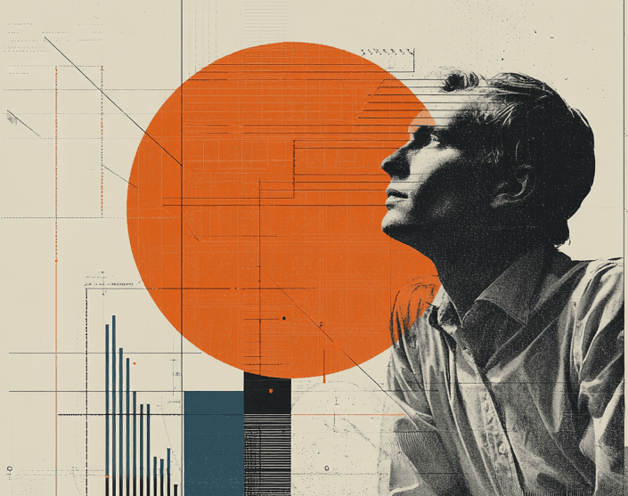 Collage illustration of sales engineering and RFP automation